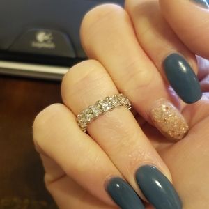 RSC CZ Wedding Band - Size 6